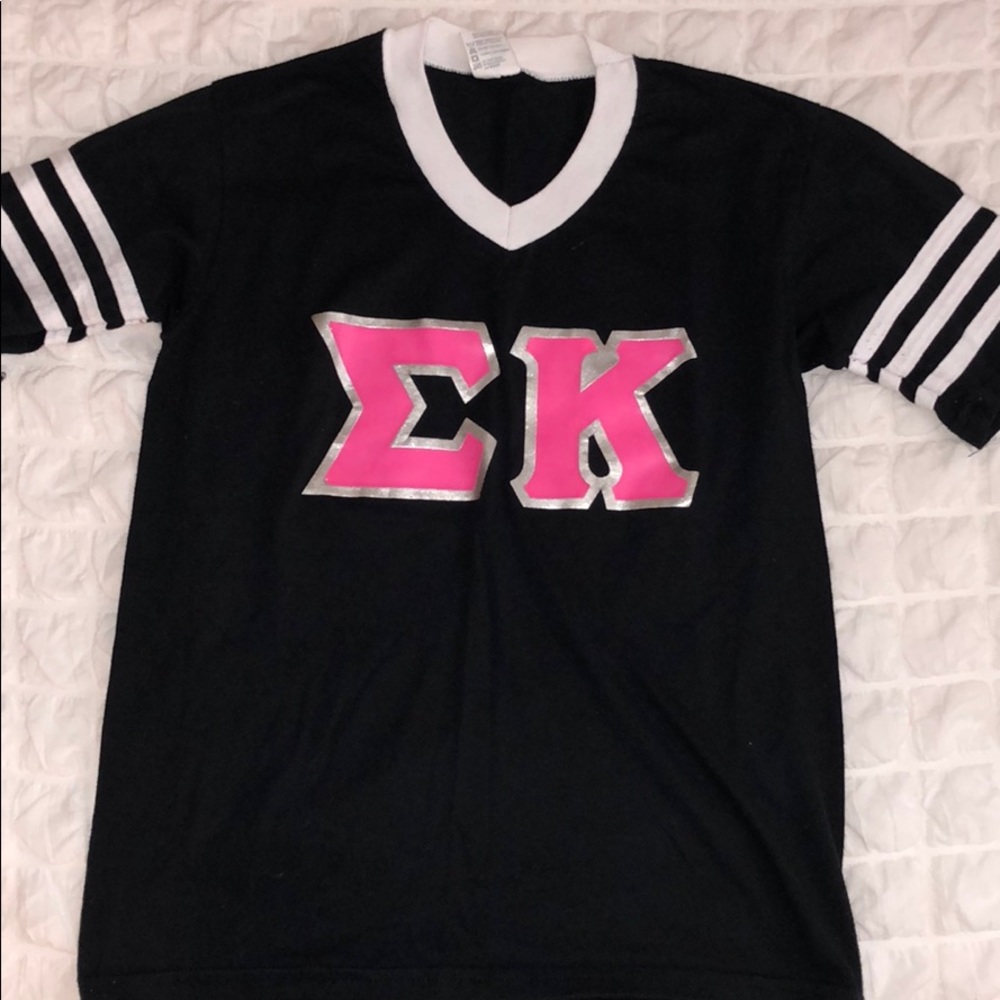 Sigma Kappa baseball style tshirt